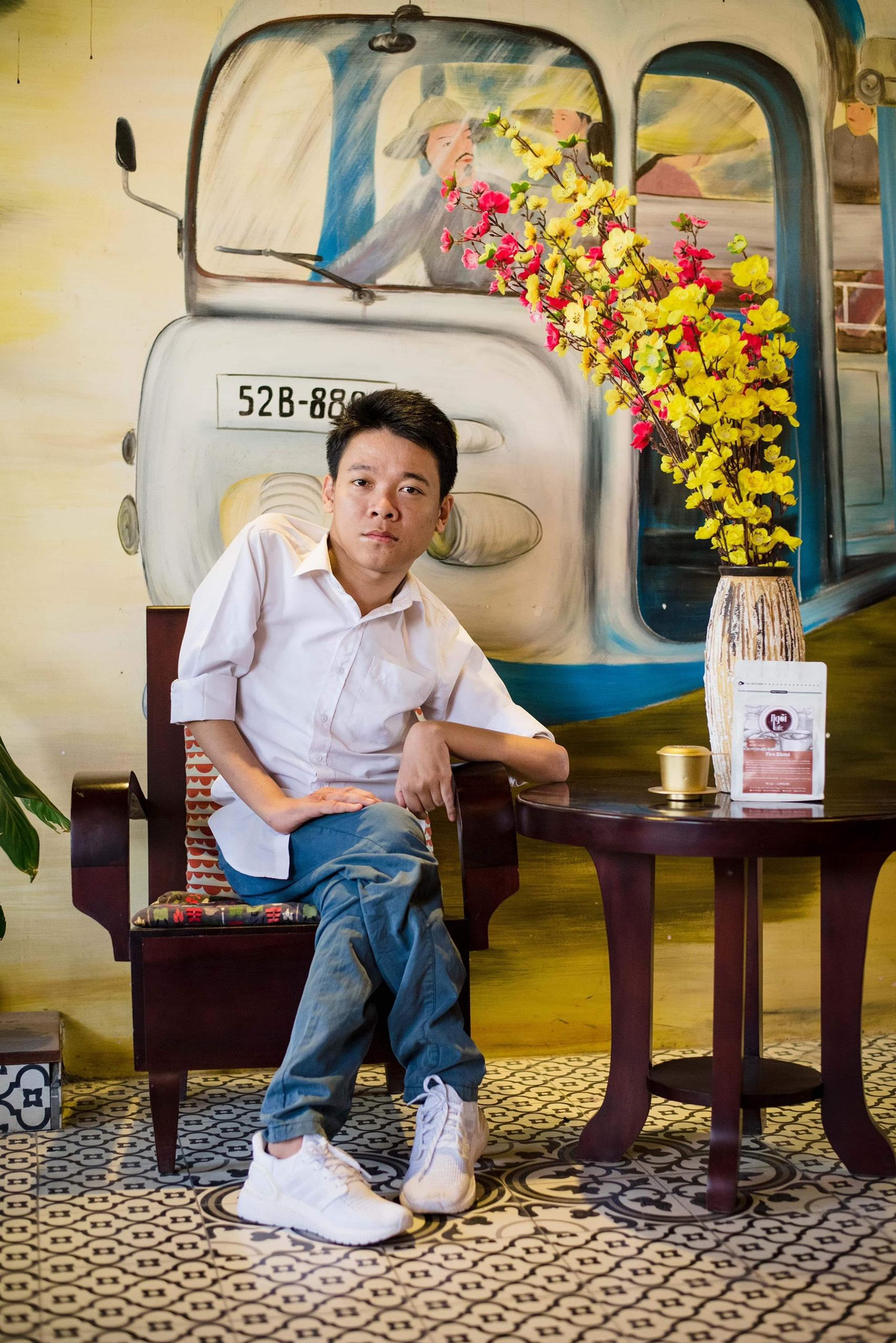 Vượt qua nhiều khó khăn, Trung Hậu đã xây dựng cho mình một hướng đi riêng. (Ảnh: NVCC) Vượt qua nhiều khó khăn, Trung Hậu đã xây dựng cho mình một hướng đi riêng. (Ảnh: NVCC)