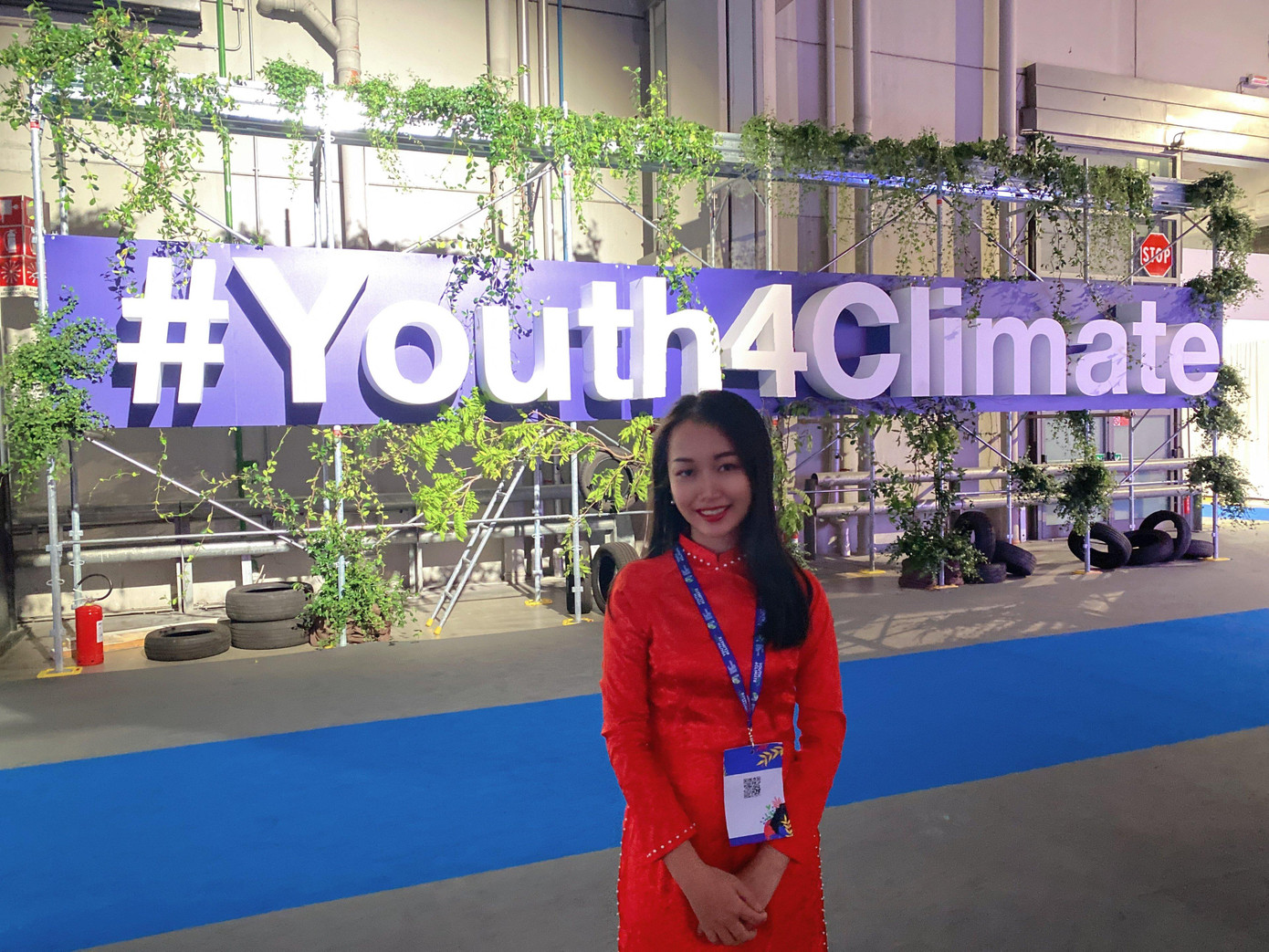 Phương Thanh tại sự kiện "Youth4Climate: Driving Ambition" (sự kiện tổ chức tại Milan, Ý). Phương Thanh tại sự kiện "Youth4Climate: Driving Ambition" (sự kiện tổ chức tại Milan, Ý).