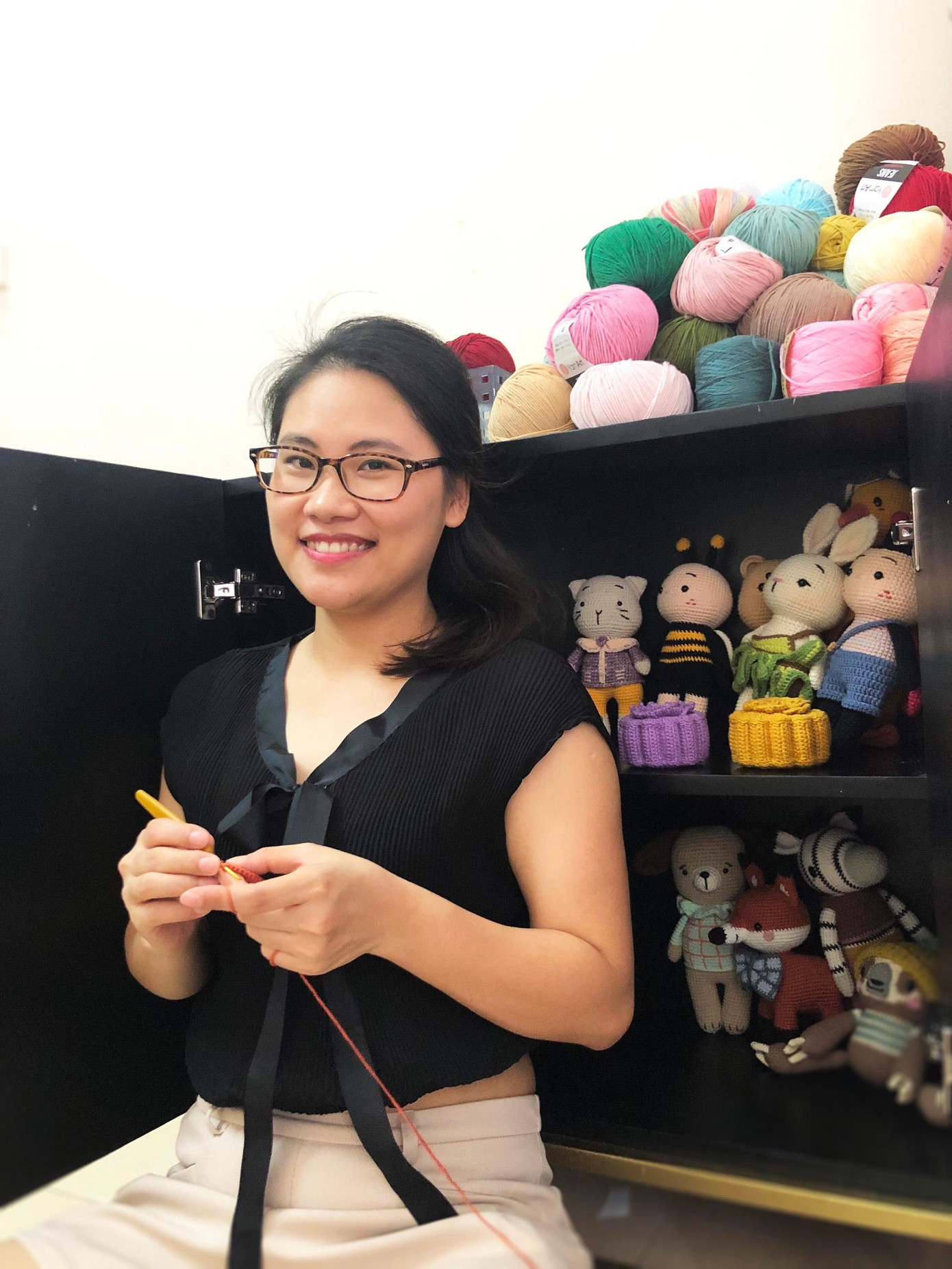 Nguyễn Thu Thảo - người sáng tạo những chiếc bánh Trung Thu từ len.