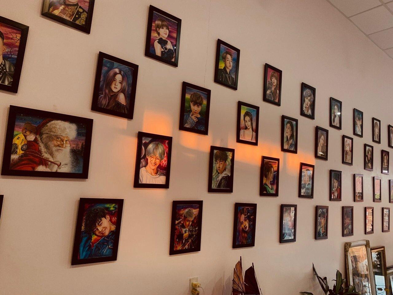 Những tác phẩm do Tiến Phát vẽ. (Ảnh: NVCC) Những tác phẩm do Tiến Phát vẽ. (Ảnh: NVCC)