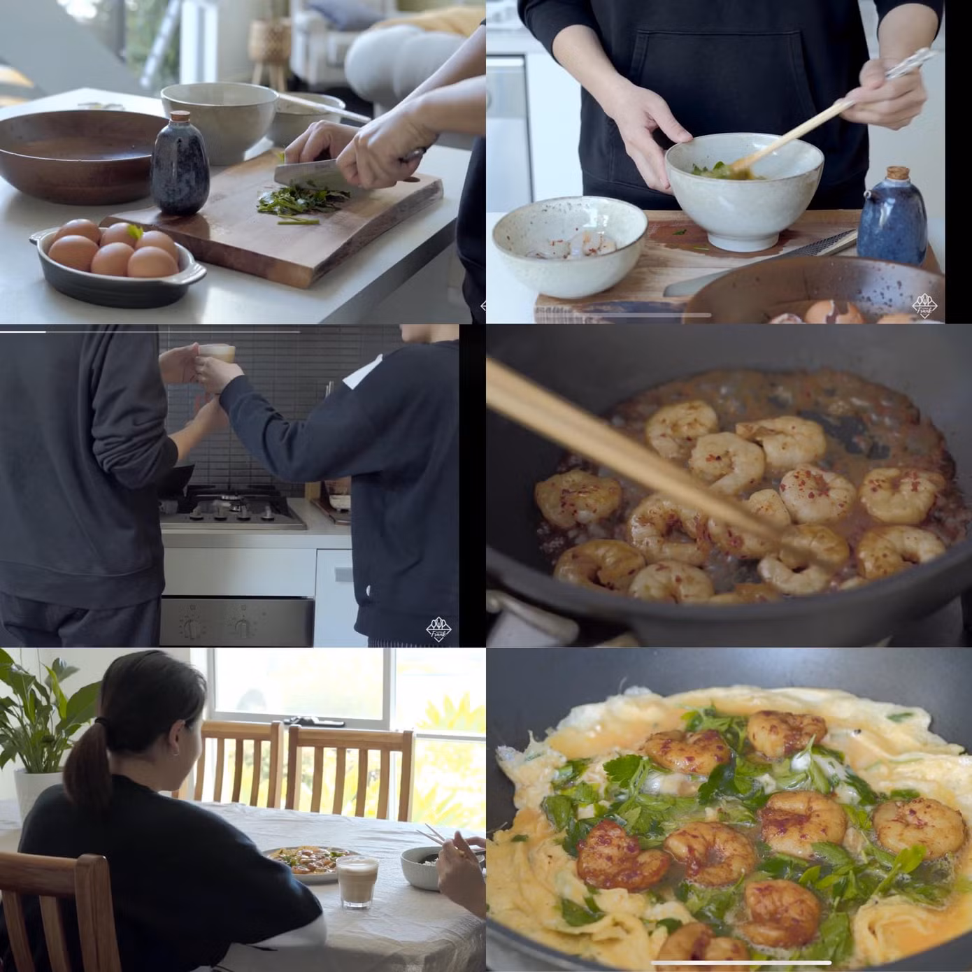 Những thước phim đẹp mắt, âm thanh sống động của căn bếp nhỏ ở thành phố Melbourne (Úc).