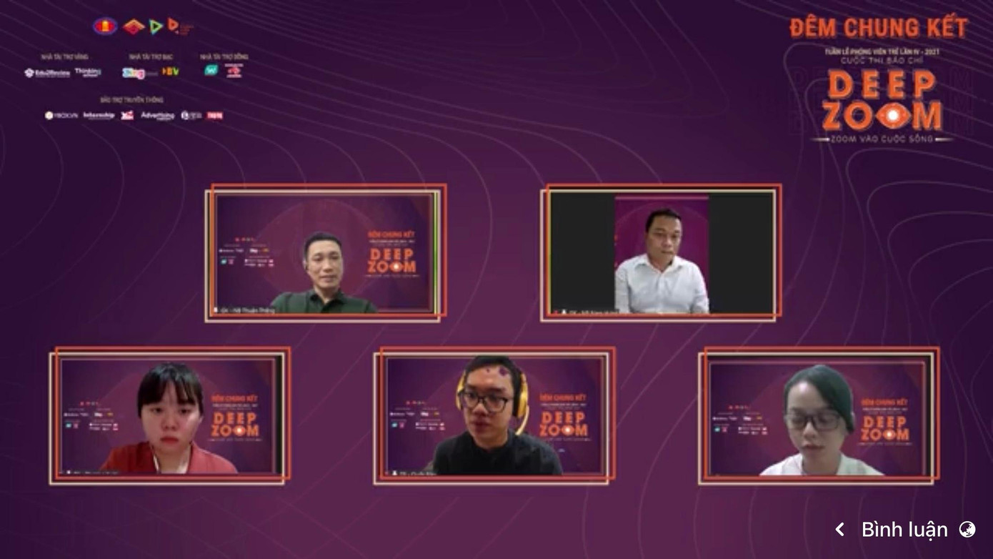 Chung kết cuộc thi đã diễn ra qua hình thức trực tuyến.