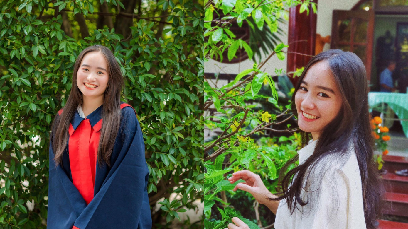 Khánh Vân bày tỏ niềm vui khi đậu vào ngành và trường mà mình yêu thích.