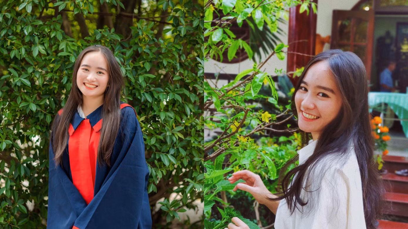 Khánh Vân bày tỏ niềm vui khi đậu vào ngành và trường mà mình yêu thích.