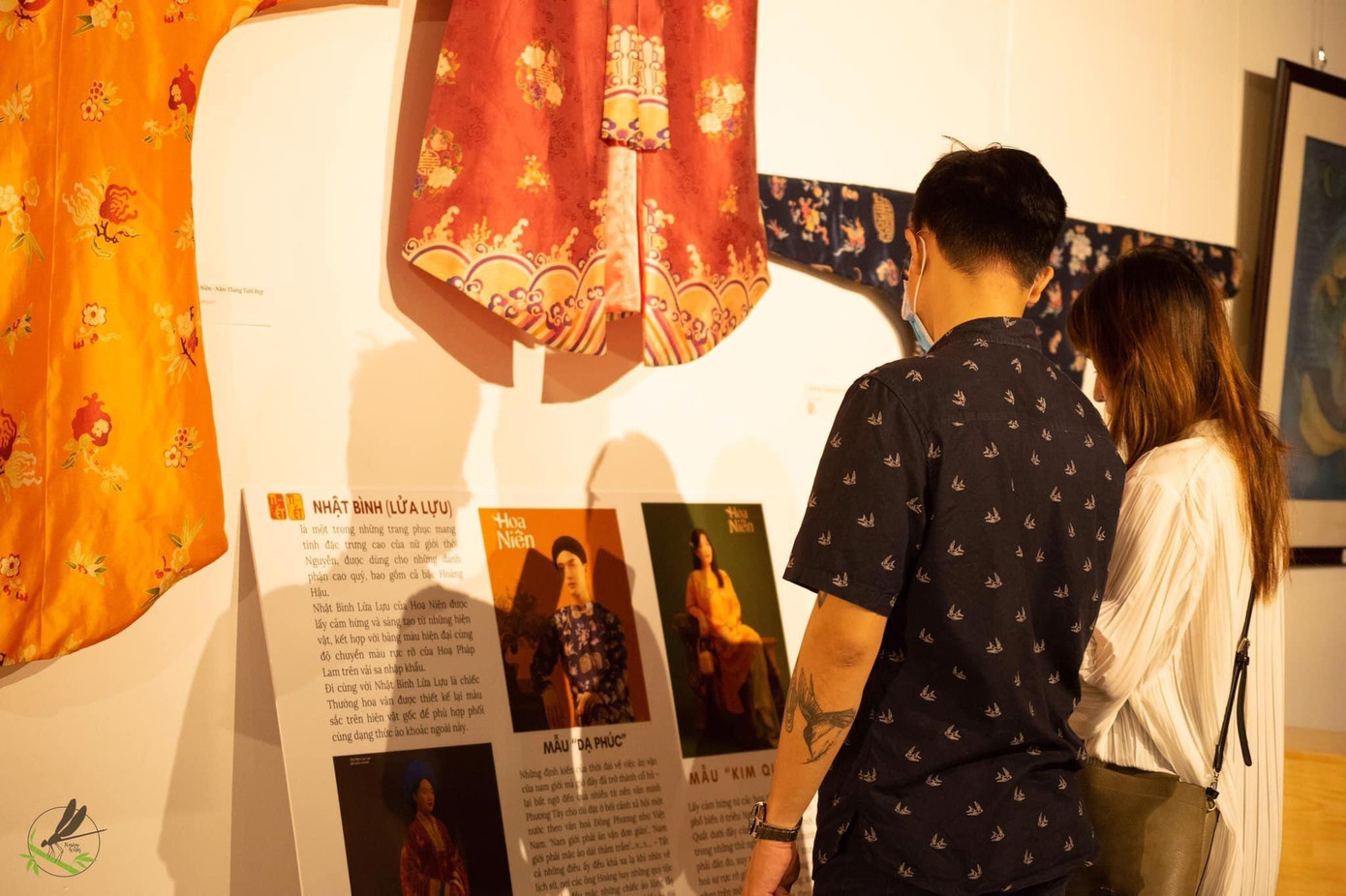 Không gian trưng bày của triển lãm Ti-Ét.