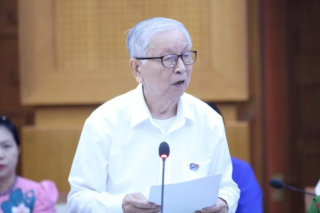 Ông Phạm Chánh Trực, nguyên Phó Bí thư Thường trực thành ủy, nguyên Chủ tịch HĐND TP. HCM, nguyên Bí thư Thành Đoàn phát biểu trong chương trình. (Ảnh: Thành Đoàn TP. HCM) Ông Phạm Chánh Trực, nguyên Phó Bí thư Thường trực thành ủy, nguyên Chủ tịch HĐND TP. HCM, nguyên Bí thư Thành Đoàn phát biểu trong chương trình. (Ảnh: Thành Đoàn TP. HCM)