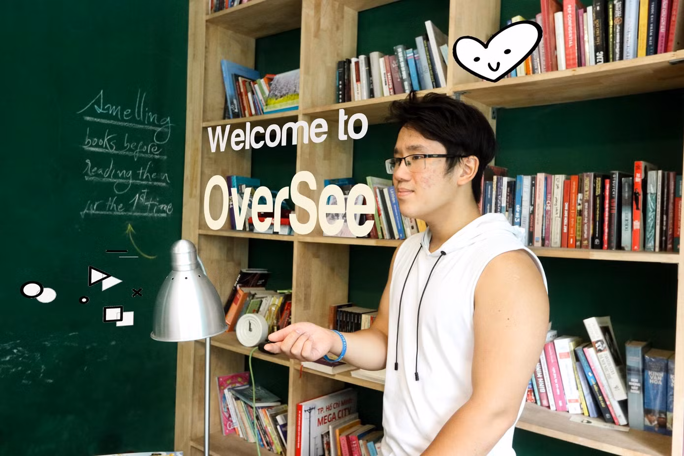Duy thành lập dự án "OverSee" - giúp định hướng và phát triển người trẻ.