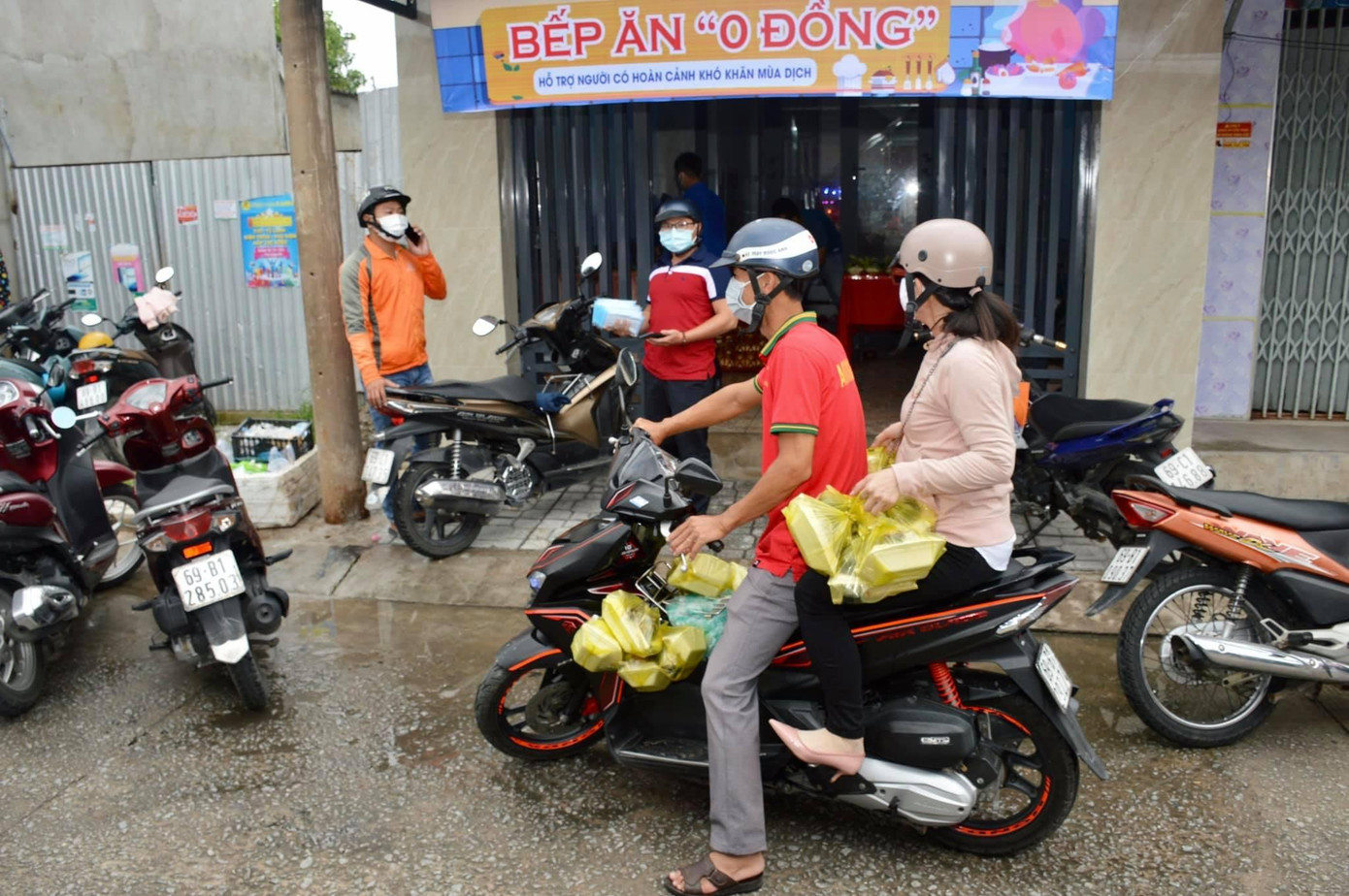 Địa điểm phát cơm tại Phường 8, TP.Cà Mau.