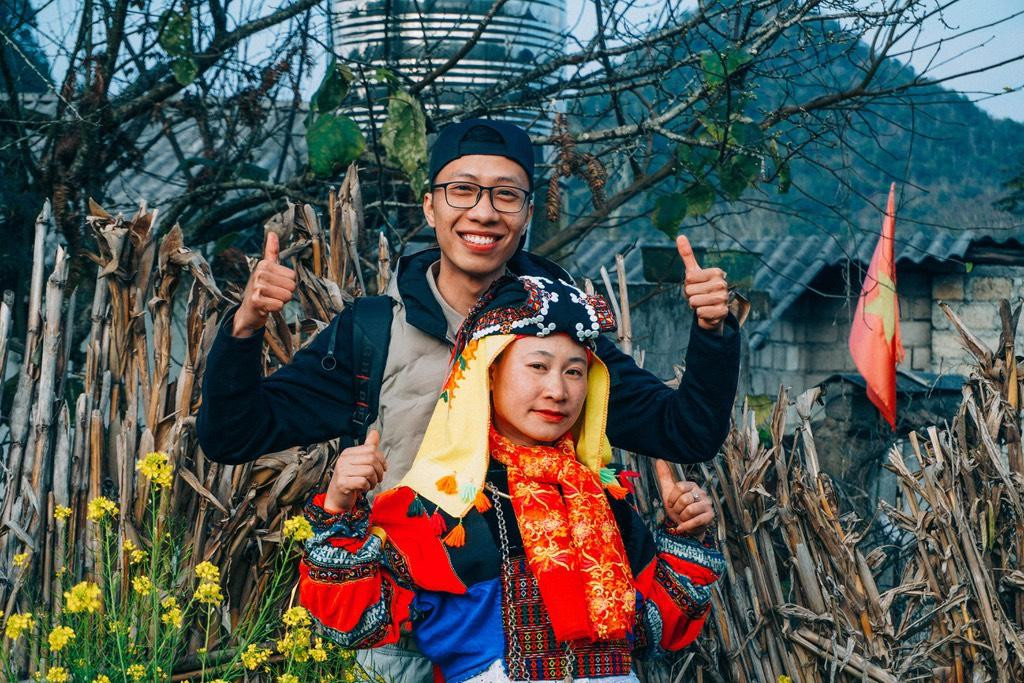 Tiến đã đặt chân đến nhiều địa điểm trên mảnh đất hình chữ S.