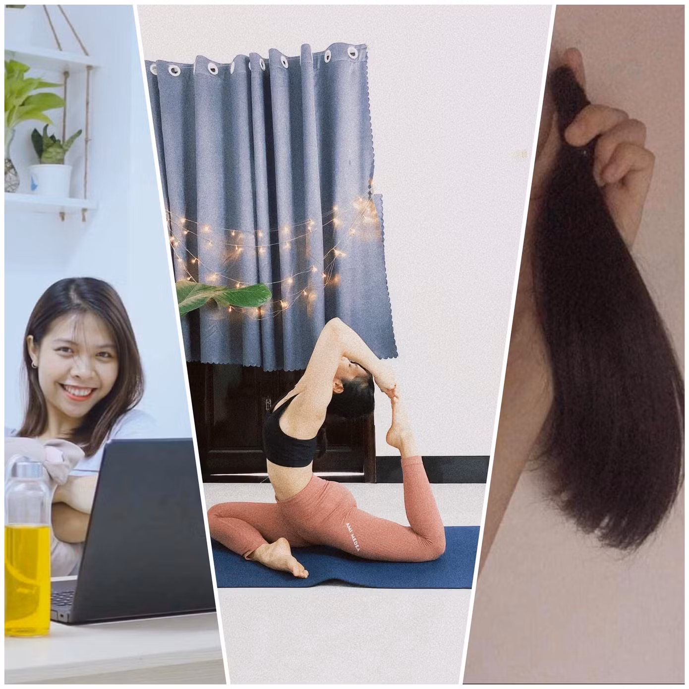Lối sống lành mạnh của Thùy Dung.