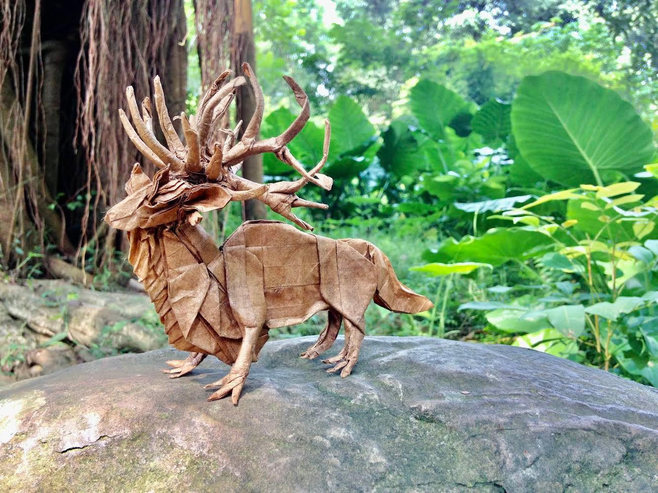 Mẫu thần rừng Shishigami.