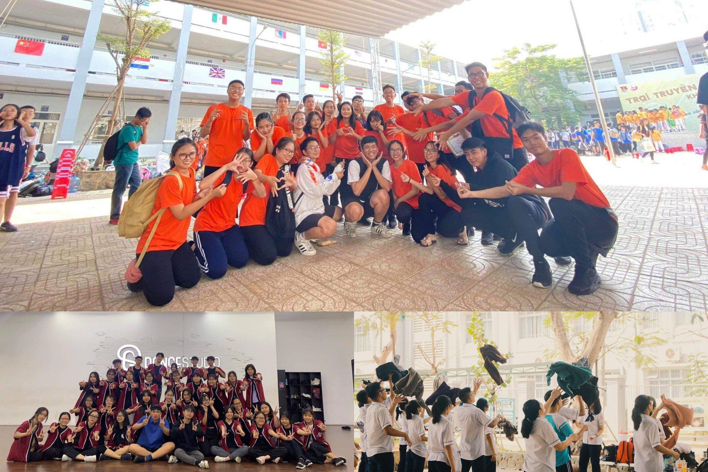 Minh Huy cùng các bài biên đạo đã đoạt giải cao tại các trường THPT. Minh Huy cùng các bài biên đạo đã đoạt giải cao tại các trường THPT.