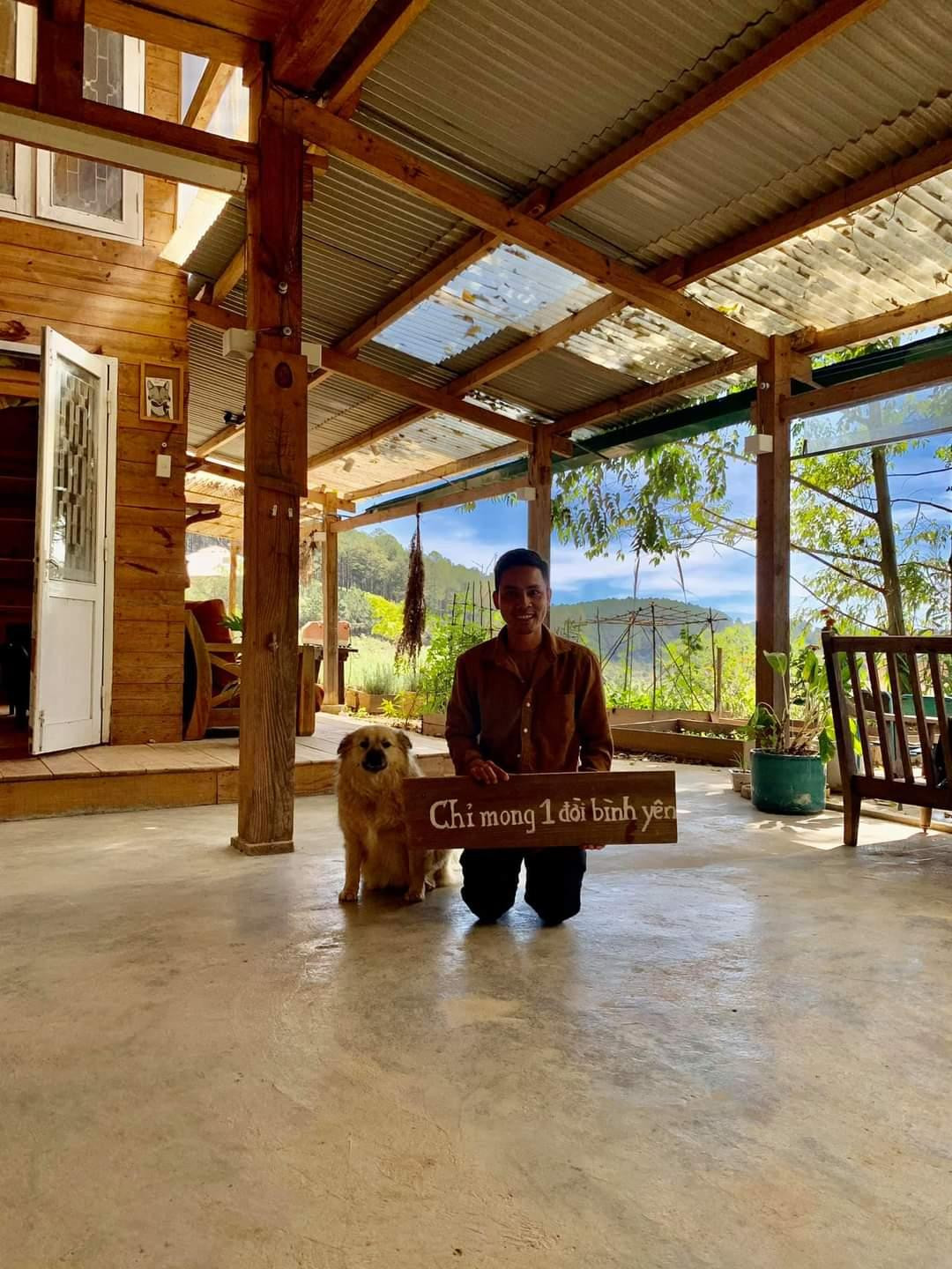 Anh Võ Thành Luân – người sáng lập của "Quán nước hào sảng” tại Sài Gòn.