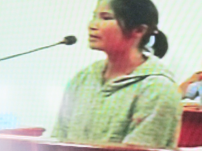 Bị cáo Phạm Thị Báu