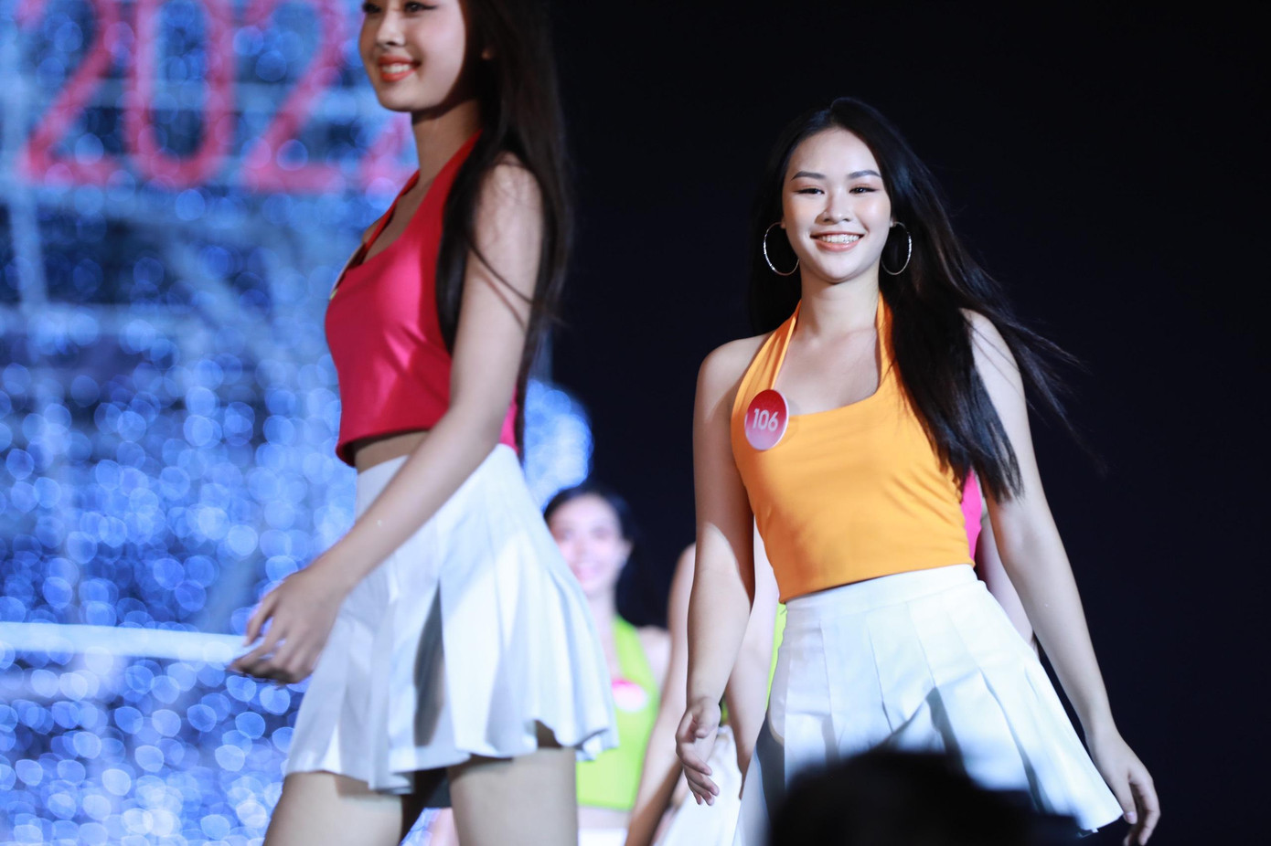 Phần thi Người đẹp Thể thao lan tỏa thông điệp, bên cạnh sắc đẹp và trí tuệ, vẻ đẹp thể chất, khỏe mạnh cũng cần được quan tâm.