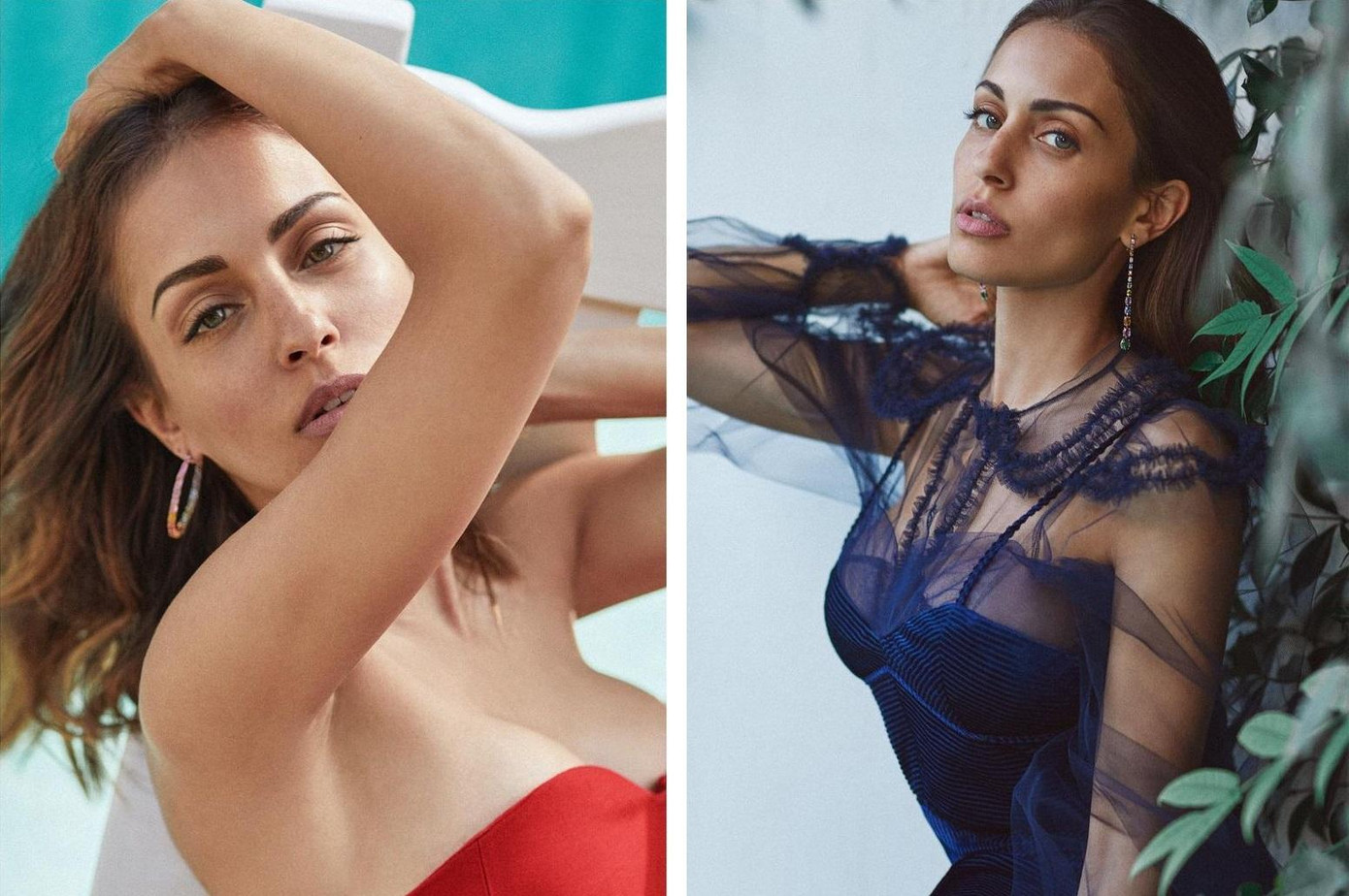 Hiba Abouk sinh năm 1986 tại Madrid, Tây Ban Nha, có cha là người Tunisia, mẹ là người Libya. Không chỉ kết hôn với một trong những cầu thủ đình đám nhất thế giới hiện nay, Abouk tự gây dựng cho mình sự nghiệp vững chắc trong showbiz. Ảnh: IG.