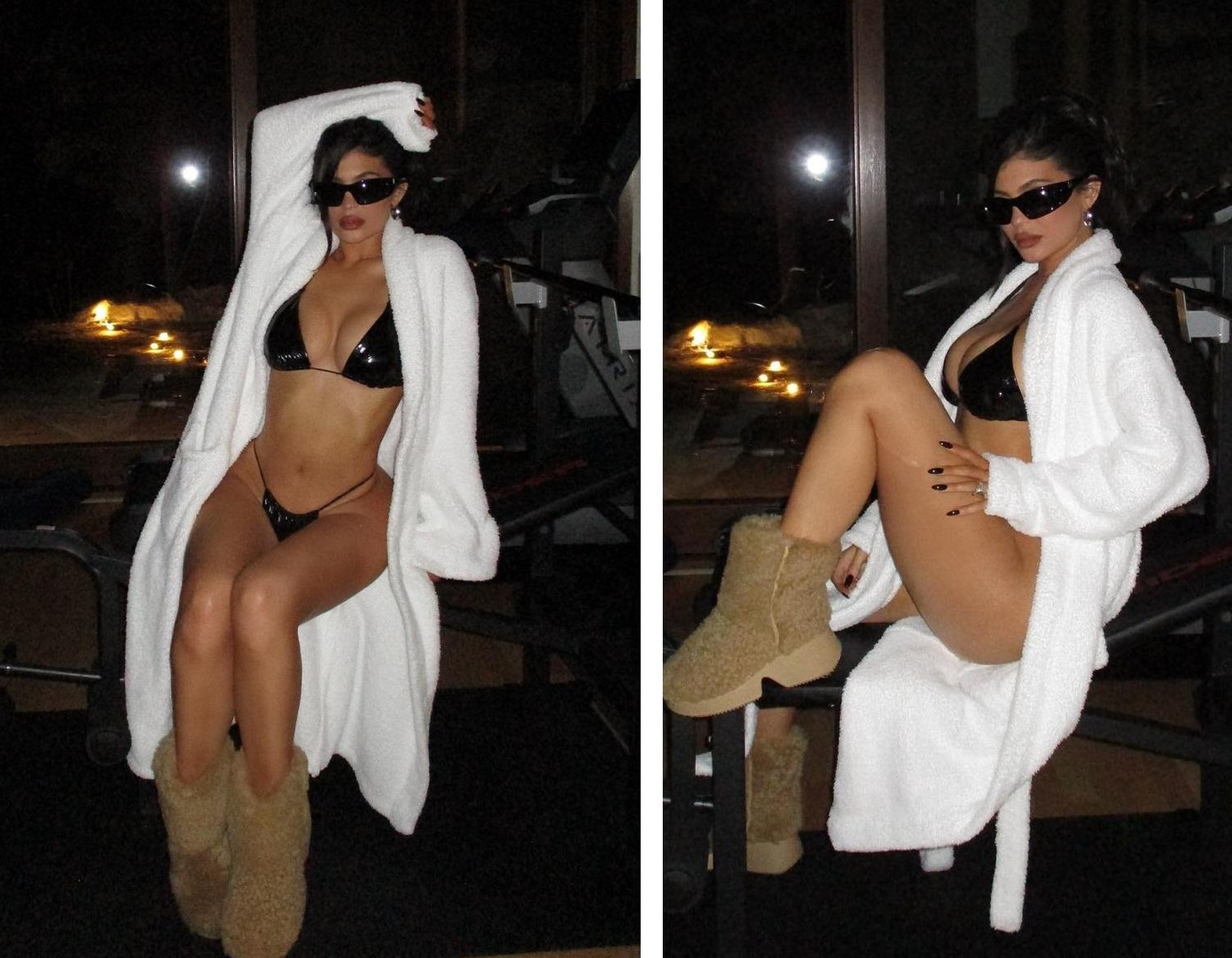 Kylie bị châm biếm vì khoe &quot;da thịt&quot;. Ảnh: IG.