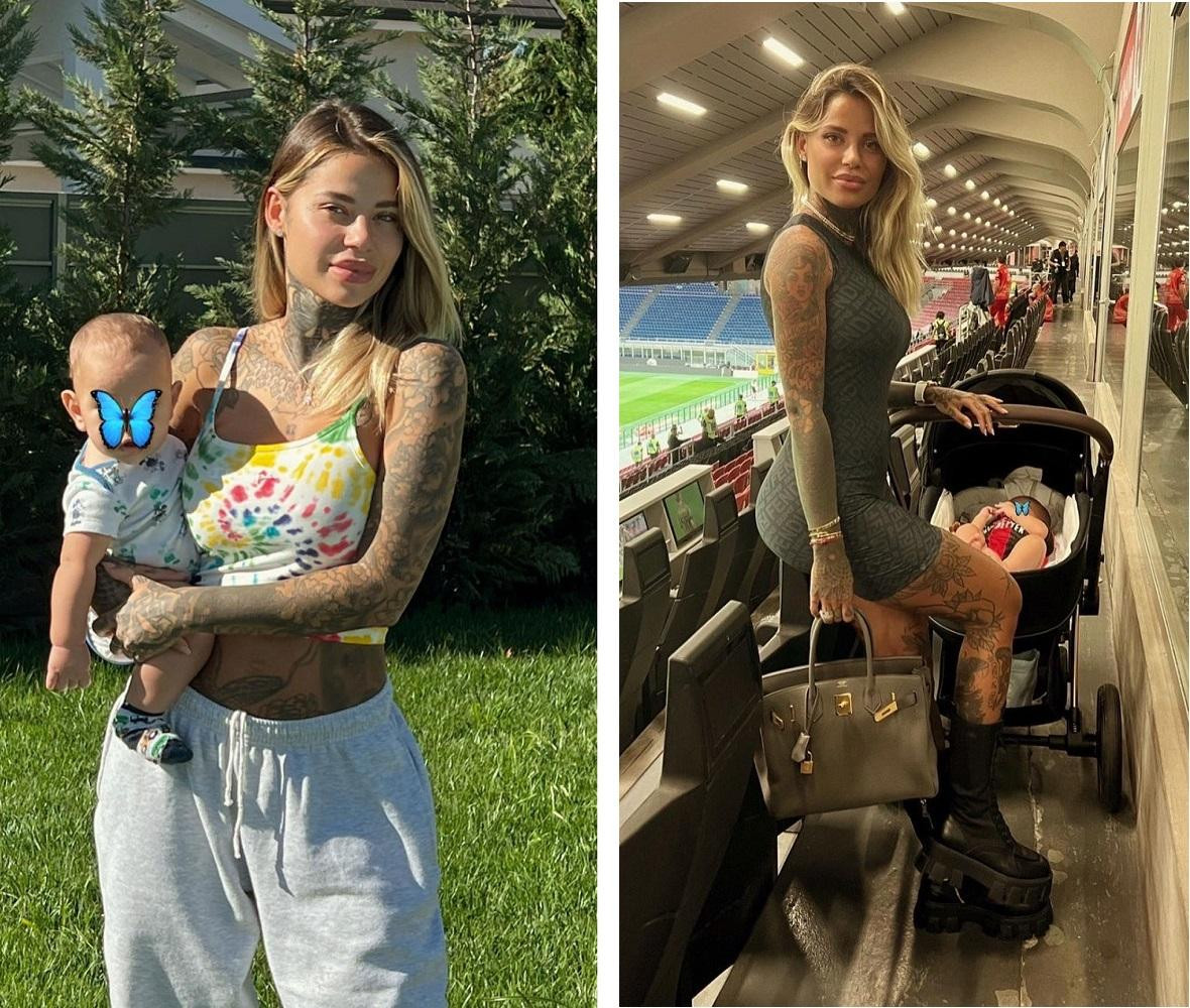 Zoe Cristofil còn sở hữu cửa tiệm xăm riêng ở Turin, Italy. Đó là giấc mơ từ thời thơ ấu vì cô đam mê hình xăm. Ảnh: IG.