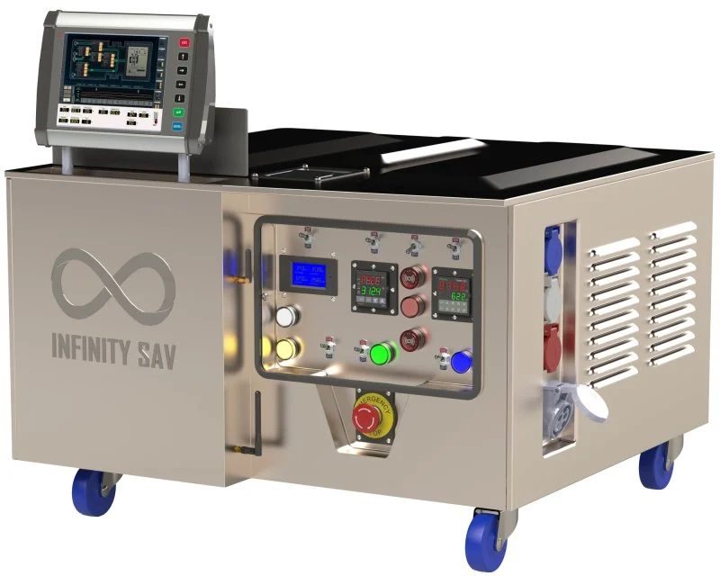 Máy phát điện từ là một nguồn năng lượng mang tính cách mạng phi truyền thống, khai thác các đặc tính của trường lượng tử tạo ra nhiều năng lượng dư thừa hơn mức tiêu thụ một cách hiệu quả. Model đầu tiên được ra mắt là MG10, sản xuất tới 10KW điện dư liên tục sau mỗi 24 giờ mà không cần nhiên liệu. Cỗ máy này hoàn toàn thích hợp cho việc lắp đặt và thương mại.