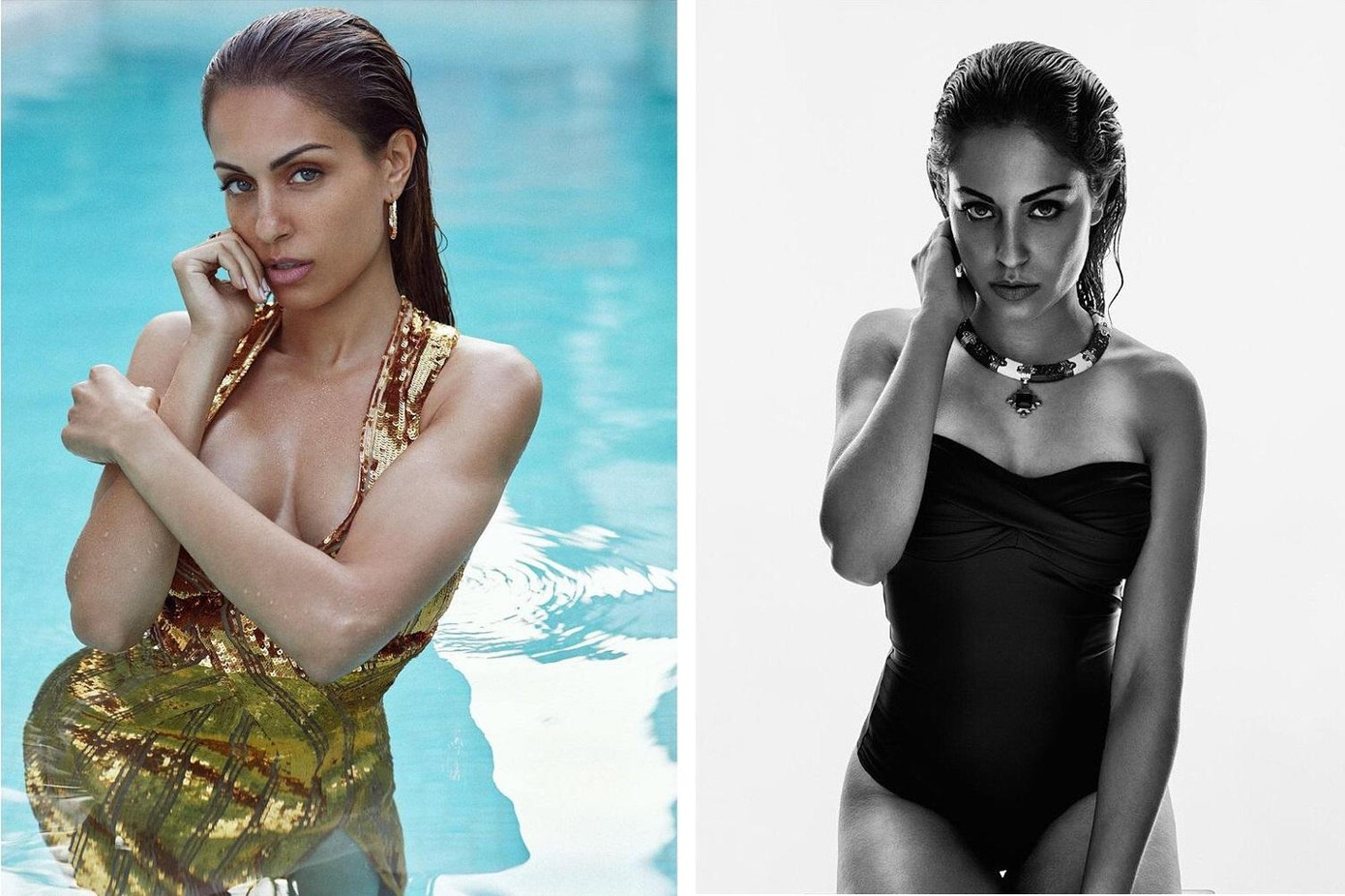 Abouk cũng là người mẫu được các tạp chí thời trang và nhãn hàng săn đón. Tài khoản Instagram của cô có hơn 1,3 triệu người theo dõi. Ảnh: IG.