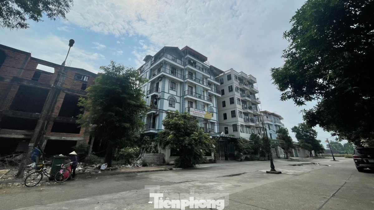 Những căn biệt thự trong Khu đô thị Đồng Xép ở Bắc Ninh không khác gì tòa chung cư mini với cả trăm căn hộ.