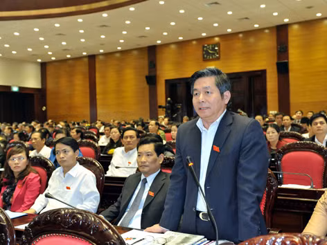 ĐB Bùi Quang Vinh. ảnh: hồng vĩnh