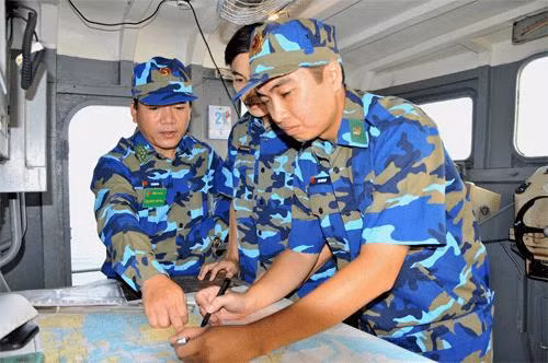 Tác nghiệp trên hải đồ