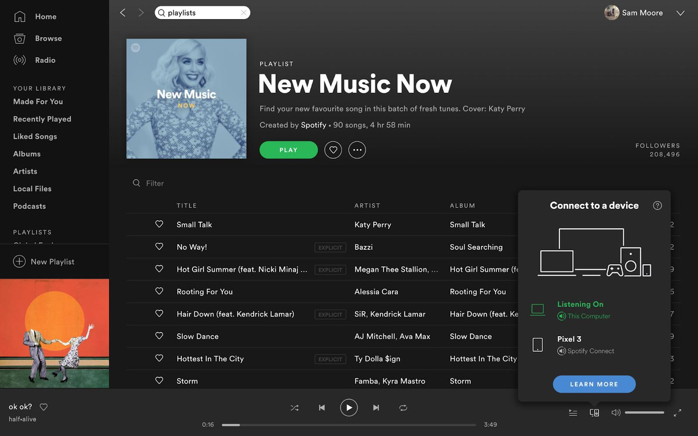 Thuật toán chương trình của Spotify có ảnh hưởng đến ngày phát hành của các nghệ sĩ.
