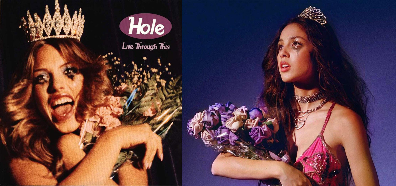 Courtney Love từng lên tiếng chỉ trích Olivia ăn cắp ý tưởng bìa album của mình. Courtney Love từng lên tiếng chỉ trích Olivia ăn cắp ý tưởng bìa album của mình.