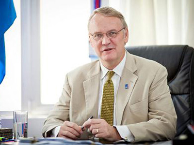 Ông John Hendra, Điều phối viên thường trú Liên Hợp Quốc tại Việt Nam Ảnh: Xuân Linh