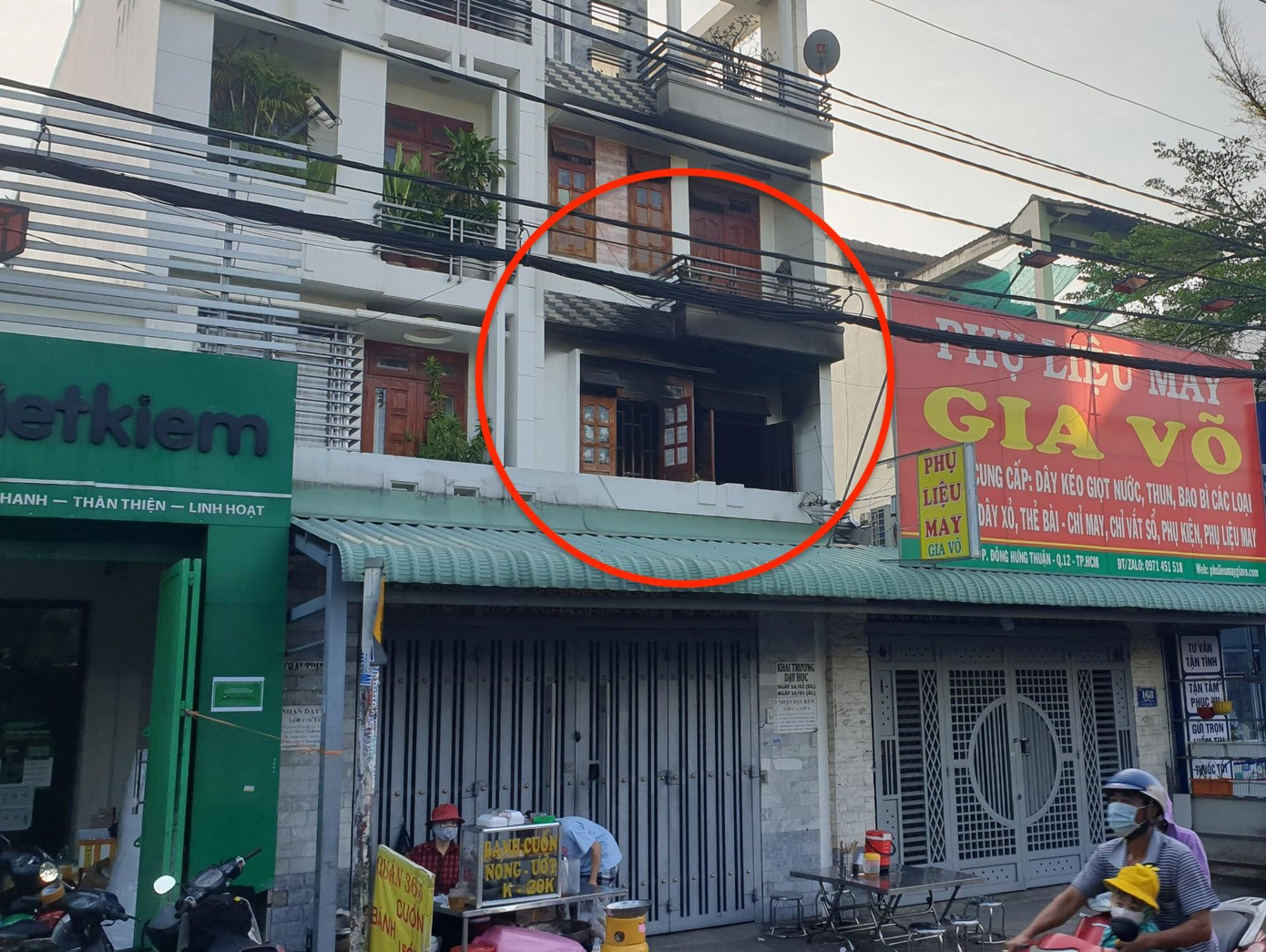 Căn phòng trọ nơi xảy ra vụ việc. Căn phòng trọ nơi xảy ra vụ việc.