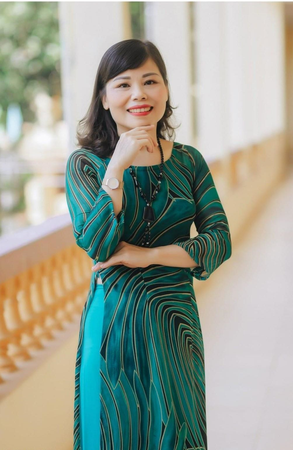 Cô Phan Hà, giáo viên dạy môn Ngữ Văn tại Trường THPT Nguyễn Sỹ Sách, Thanh Chương, Nghệ An.