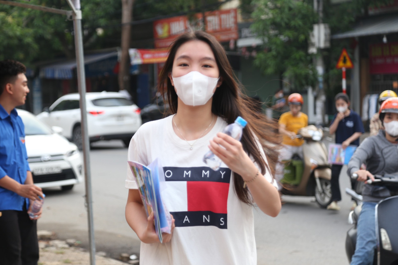 thí sinh đến điểm thi sớm thí sinh đến điểm thi sớm