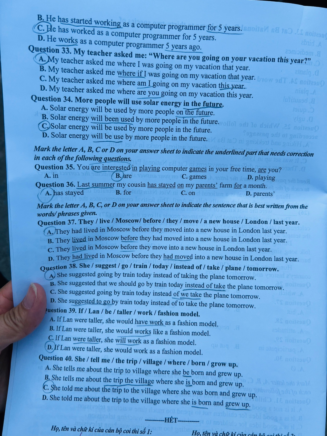 Đề thi Tiếng Anh. mã đề 004 Đề thi Tiếng Anh. mã đề 004