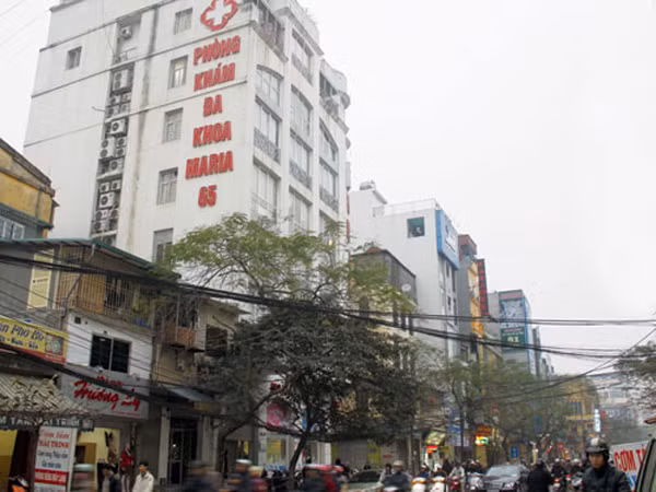 Phòng khám Đa khoa Maria (Thái Thịnh - Hà Nội) sử dụng bác sĩ Trung Quốc không được cấp phép
