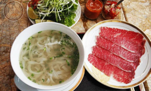 Phở bò Kobe. Phở bò Kobe