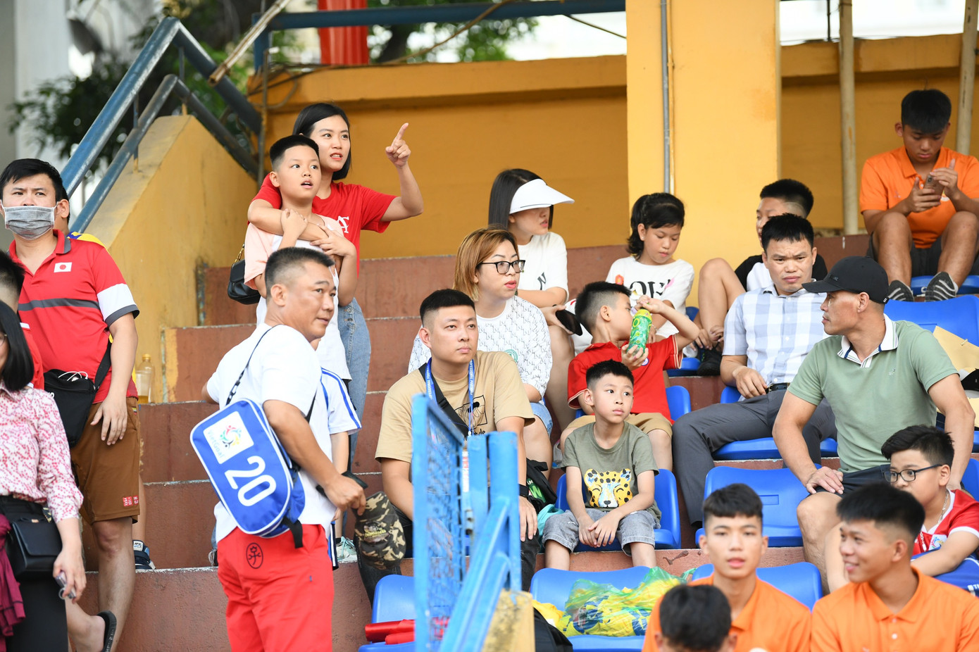 Sân vận động Hàng Đẫy sôi động trước trận Siêu cúp lịch sử ảnh 11