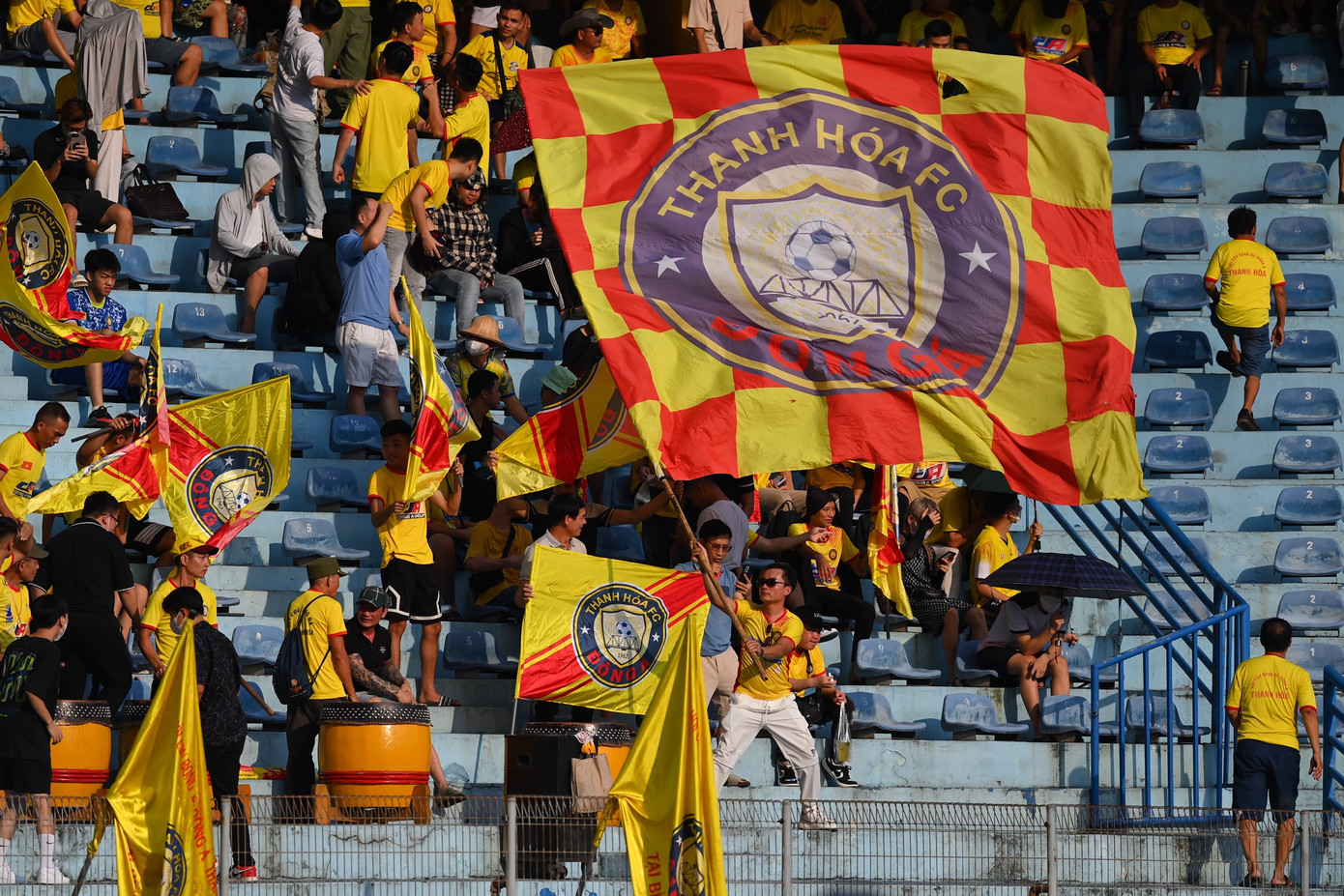 Sân vận động Hàng Đẫy sôi động trước trận Siêu cúp lịch sử ảnh 14