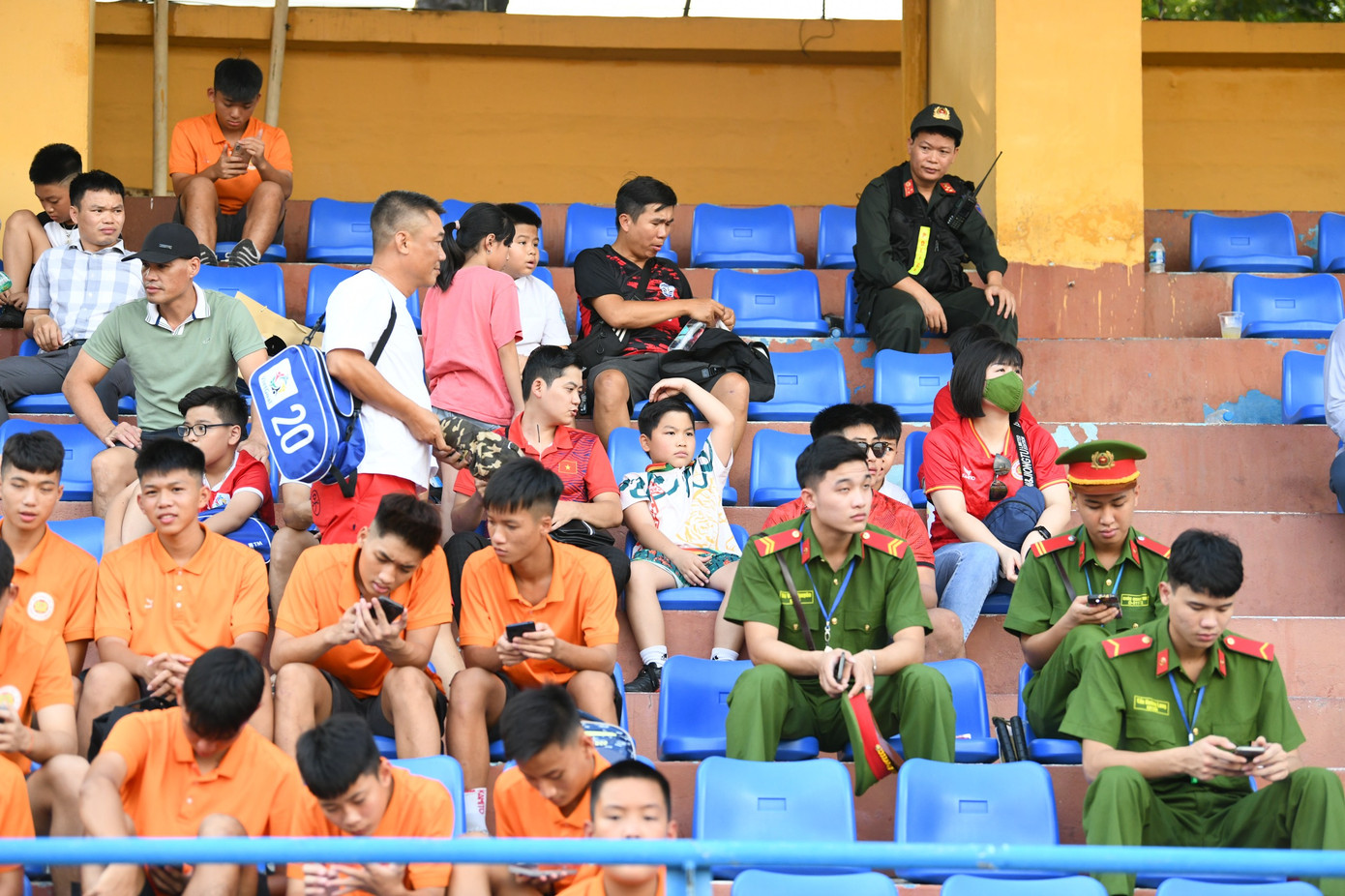 Sân vận động Hàng Đẫy sôi động trước trận Siêu cúp lịch sử ảnh 12