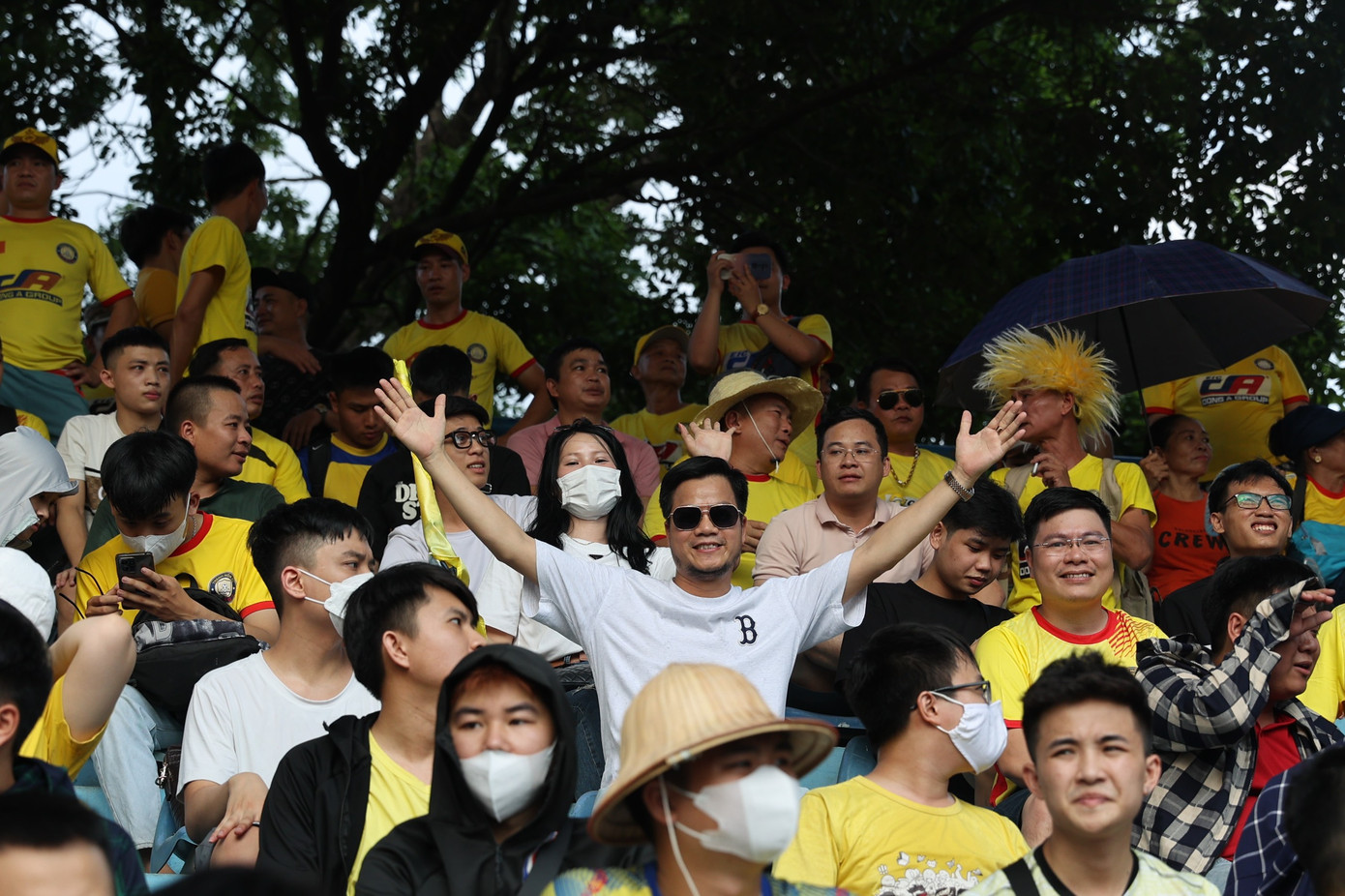 Sân vận động Hàng Đẫy sôi động trước trận Siêu cúp lịch sử ảnh 21