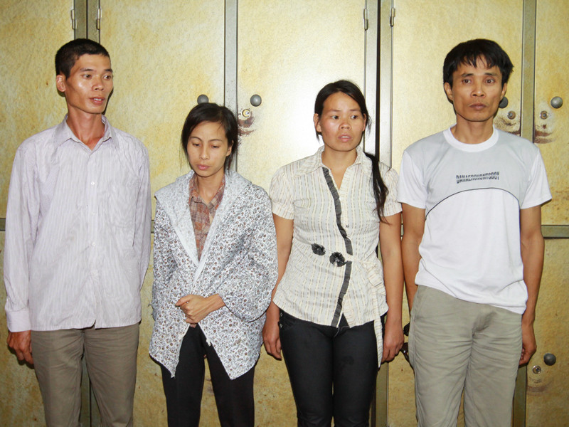 Từ trái qua phải: Huy, Nga, Hiền, Long. Ảnh: Tuấn Nguyễn. Từ trái qua phải: Huy, Nga, Hiền, Long. Ảnh: Tuấn Nguyễn