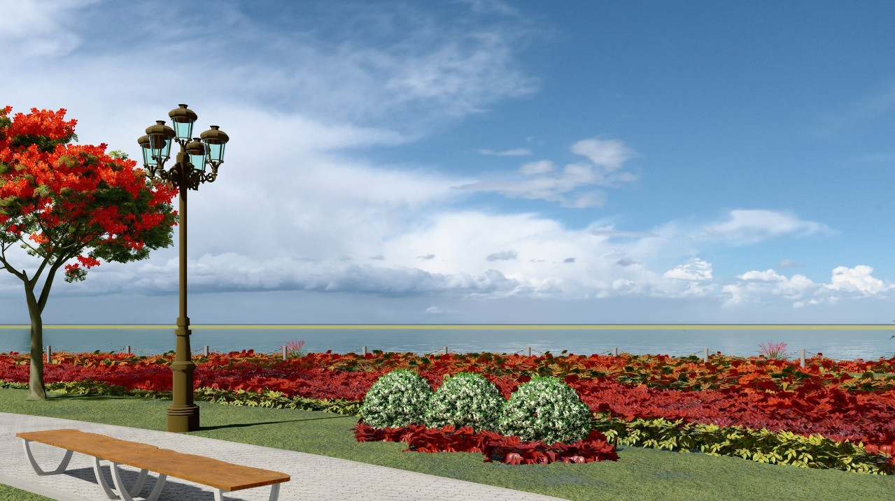 Người dân cũng có thể vừa tản bộ vừa tận hưởng vẻ đẹp của sông Sài Gòn