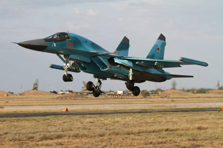 Su-34 còn được trang bị thiết bị tác chiến điện tử ECM toàn diện