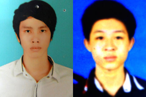 Công an kêu gọi 2 tên cướp ra đầu thú