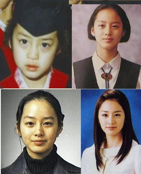 Kim Tae Hee xinh xắn từ nhỏ