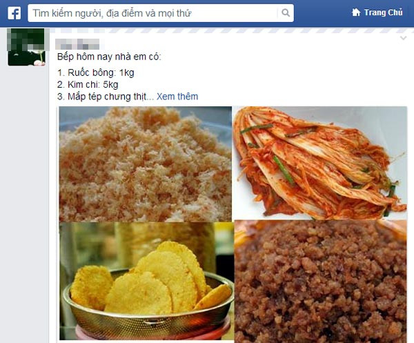 Vợ chồng Mai tranh thủ bán hàng online trên mạng để kiếm tiền tiêu Tết.