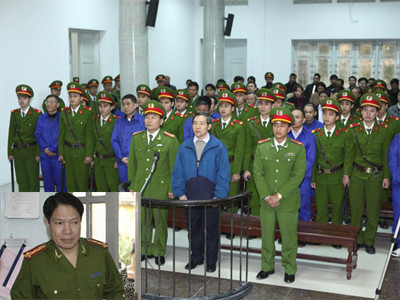 Để giúp anh trai chạy trốn, ông Dương Tự Trọng (ảnh nhỏ) phải nhờ cậy cả đến những mối quan hệ giang hồ