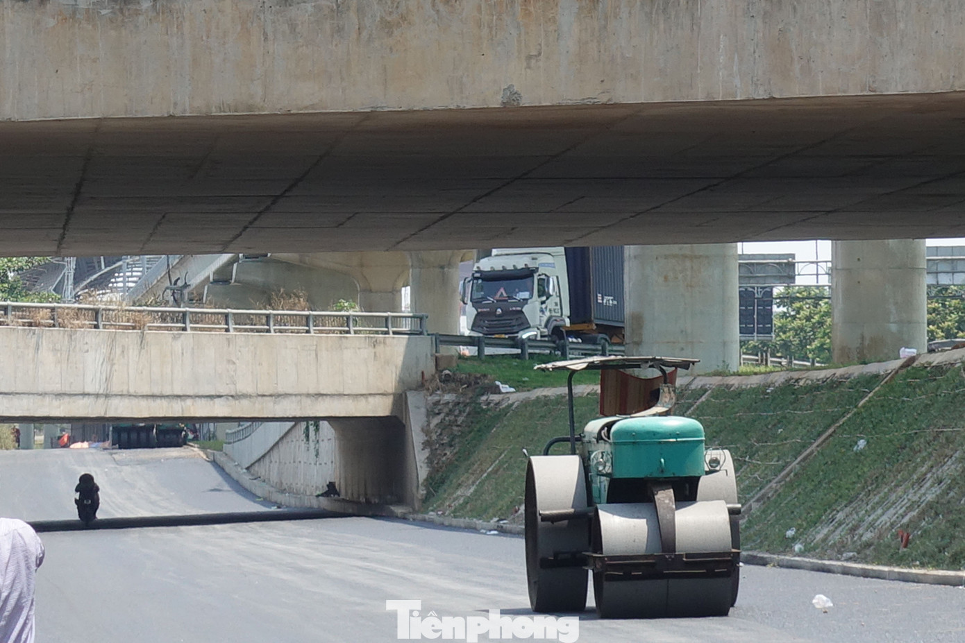 Hiện công tác thi công công trình này sắp hoàn tất.