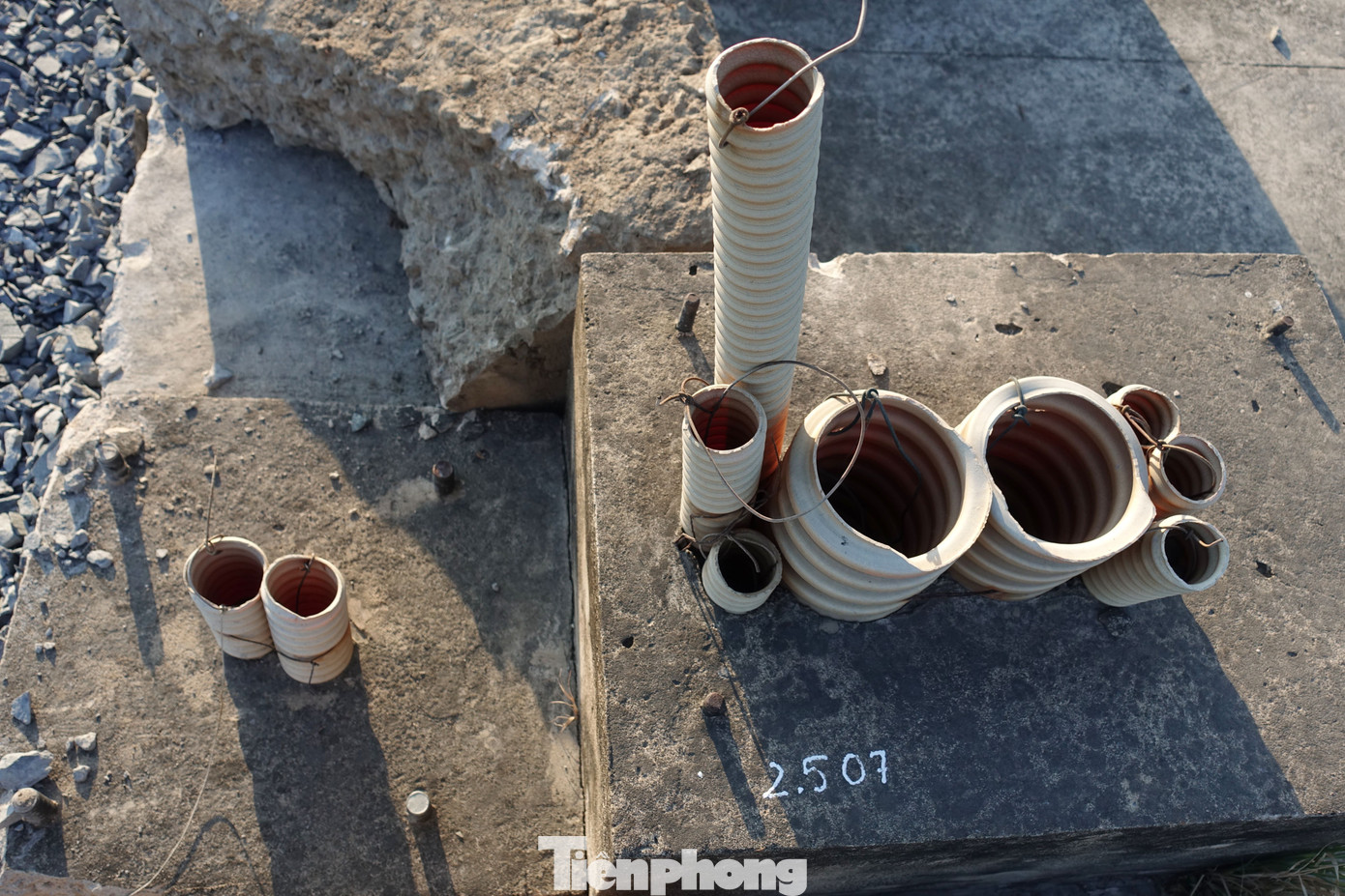 Những hạng mục hạ tầng kỹ thuật của dự án được đánh số ký hiệu, phục vụ công tác duy tu, nâng cấp, thay mới.