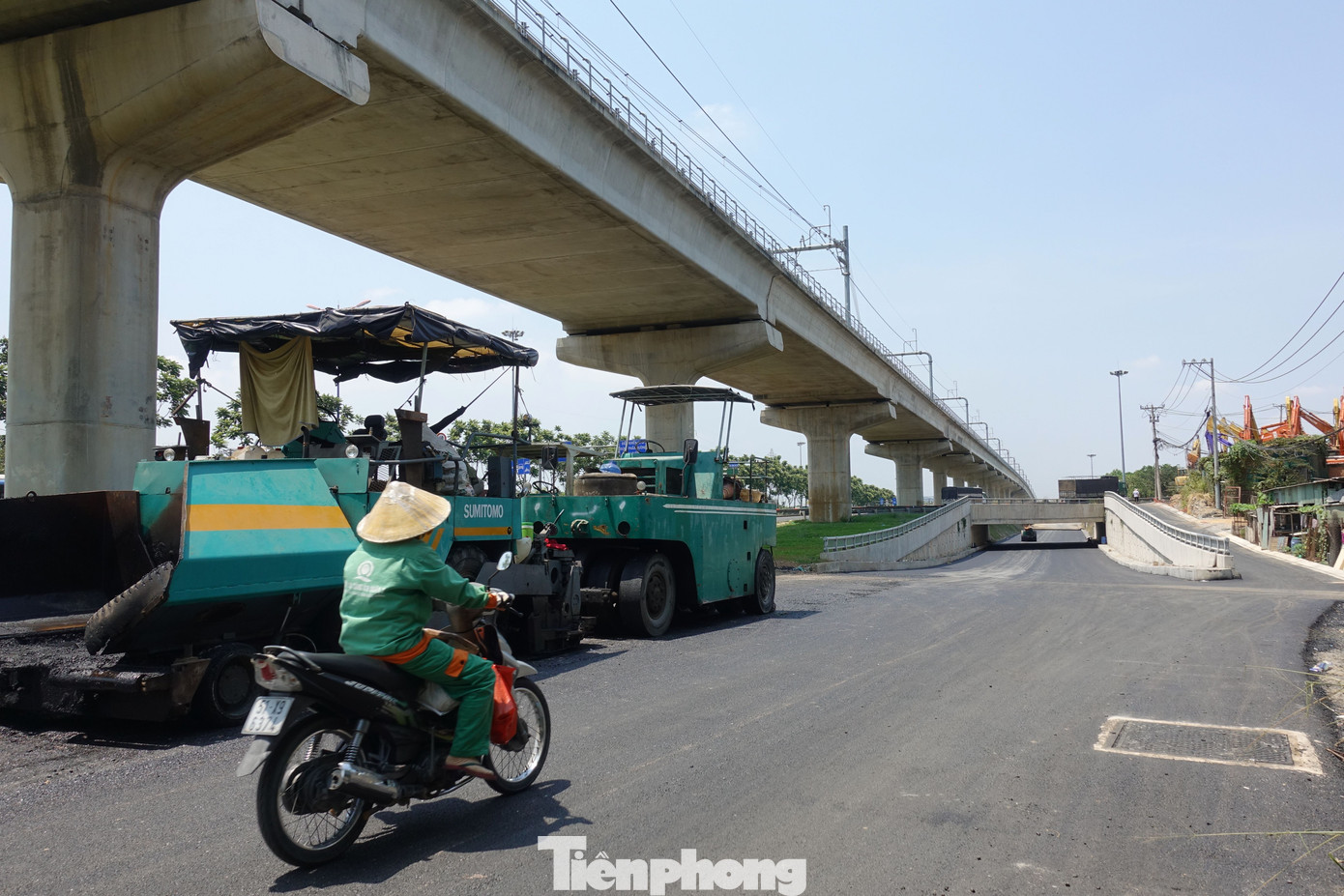 Đường hầm hở này có tổng chiều dài 780m.